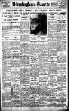 Birmingham Daily Gazette Friday 09 December 1921 Page 1
