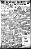 Birmingham Daily Gazette Saturday 06 May 1922 Page 1