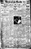 Birmingham Daily Gazette Monday 29 May 1922 Page 1