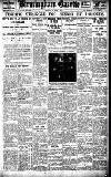 Birmingham Daily Gazette Friday 02 June 1922 Page 1