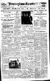 Birmingham Daily Gazette Tuesday 08 August 1922 Page 1