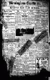 Birmingham Daily Gazette Monday 02 October 1922 Page 1
