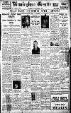 Birmingham Daily Gazette Thursday 09 November 1922 Page 1