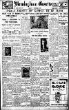 Birmingham Daily Gazette Friday 01 December 1922 Page 1