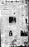 Birmingham Daily Gazette Monday 29 January 1923 Page 1