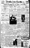 Birmingham Daily Gazette Wednesday 03 January 1923 Page 1