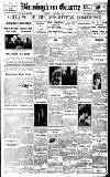 Birmingham Daily Gazette Friday 05 January 1923 Page 1