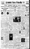 Birmingham Daily Gazette Monday 08 January 1923 Page 1