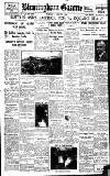 Birmingham Daily Gazette Tuesday 09 January 1923 Page 1