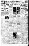 Birmingham Daily Gazette Thursday 11 January 1923 Page 1