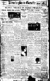 Birmingham Daily Gazette Friday 12 January 1923 Page 1