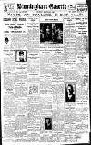 Birmingham Daily Gazette Saturday 13 January 1923 Page 1