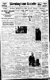 Birmingham Daily Gazette Monday 05 February 1923 Page 1