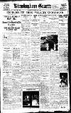 Birmingham Daily Gazette Monday 19 February 1923 Page 1