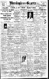 Birmingham Daily Gazette Saturday 25 August 1923 Page 1