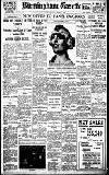 Birmingham Daily Gazette Thursday 01 November 1923 Page 1