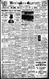 Birmingham Daily Gazette Thursday 29 November 1923 Page 1