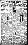 Birmingham Daily Gazette Tuesday 08 January 1924 Page 1