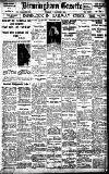 Birmingham Daily Gazette Tuesday 15 January 1924 Page 1