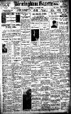 Birmingham Daily Gazette Saturday 19 January 1924 Page 1