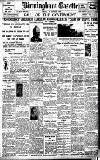 Birmingham Daily Gazette Tuesday 22 January 1924 Page 1