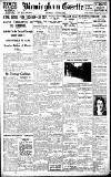 Birmingham Daily Gazette Thursday 07 August 1924 Page 1