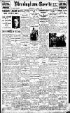 Birmingham Daily Gazette Wednesday 13 August 1924 Page 1