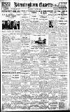Birmingham Daily Gazette Thursday 21 August 1924 Page 1