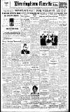 Birmingham Daily Gazette Friday 29 August 1924 Page 1
