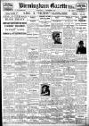 Birmingham Daily Gazette Wednesday 03 December 1924 Page 1