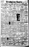 Birmingham Daily Gazette Tuesday 13 January 1925 Page 1