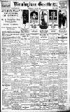 Birmingham Daily Gazette Saturday 07 March 1925 Page 1