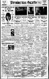 Birmingham Daily Gazette Monday 01 June 1925 Page 1