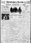 Birmingham Daily Gazette Saturday 28 November 1925 Page 1
