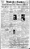 Birmingham Daily Gazette Tuesday 12 January 1926 Page 1