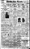 Birmingham Daily Gazette Wednesday 13 January 1926 Page 1