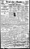 Birmingham Daily Gazette Monday 08 February 1926 Page 1