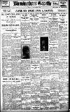 Birmingham Daily Gazette Monday 22 March 1926 Page 1