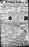 Birmingham Daily Gazette Tuesday 31 August 1926 Page 1