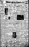 Birmingham Daily Gazette Wednesday 24 November 1926 Page 1