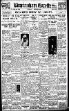 Birmingham Daily Gazette Thursday 09 December 1926 Page 1