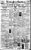 Birmingham Daily Gazette Monday 10 January 1927 Page 1