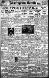 Birmingham Daily Gazette Tuesday 02 August 1927 Page 1