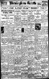 Birmingham Daily Gazette Saturday 06 August 1927 Page 1
