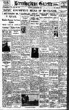 Birmingham Daily Gazette Monday 05 September 1927 Page 1