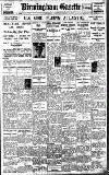Birmingham Daily Gazette Wednesday 12 October 1927 Page 1