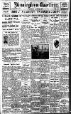 Birmingham Daily Gazette Wednesday 19 October 1927 Page 1
