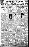 Birmingham Daily Gazette Thursday 03 November 1927 Page 1