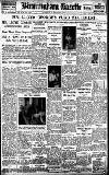 Birmingham Daily Gazette Saturday 03 December 1927 Page 1