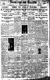 Birmingham Daily Gazette Tuesday 03 January 1928 Page 1